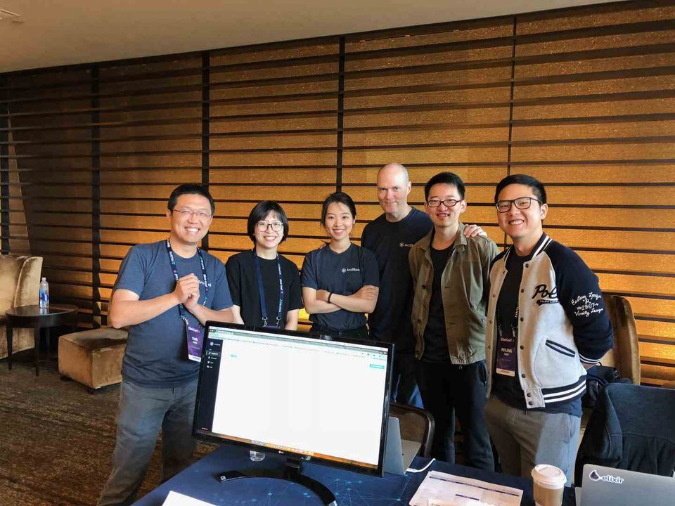 ArcBlock team at ElixirConf 2018